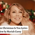 All I Want for Christmas Is You Lyrics All I Want for Christmas Is You Song Lyrics All I Want for Christmas Is You Lyrics by Mariah Carey